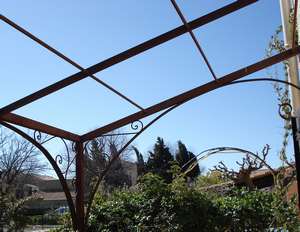 Pergola fer forgé 2 av